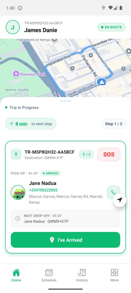 Metroberry — Driver & Employee Apps screenshot